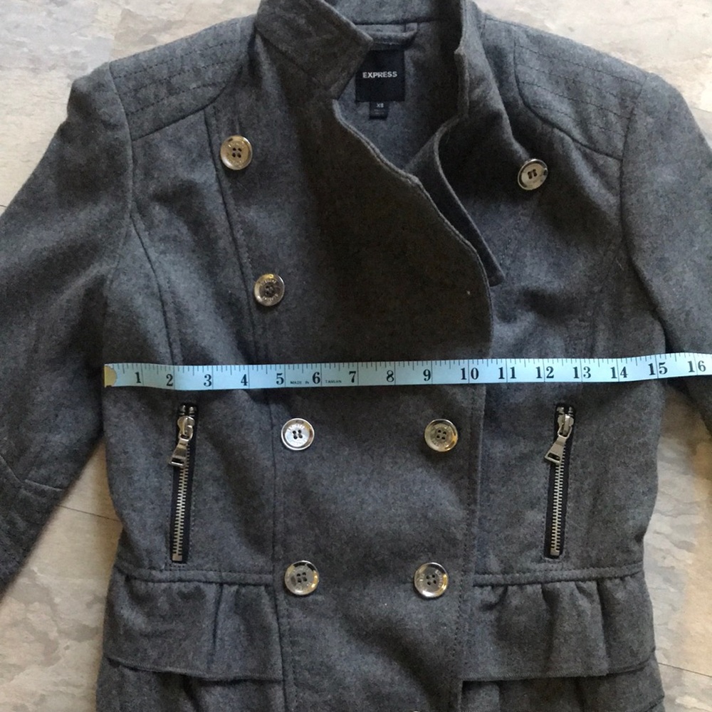 Like New! Express Doublebreasted Wool Blend Jacket - image 5